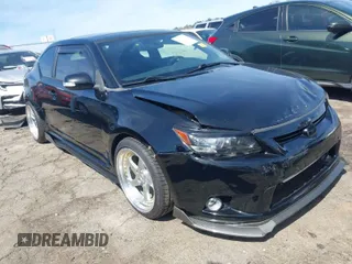 2012 Scion tC with VIN JTKJF5C78C3044543, listed as a IAAI auction lot 41816081 with 234,622 mi miles. Bid and sale history available at carsss.com. Image 1.