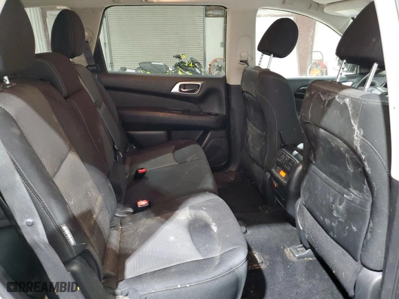 2019 Nissan Pathfinder S with VIN 5N1DR2MM1KC650033, listed as a Copart auction lot 48685425 with 121,127 mi miles and Salvage Title. Bid and sale history available at carsss.com. Image 11.