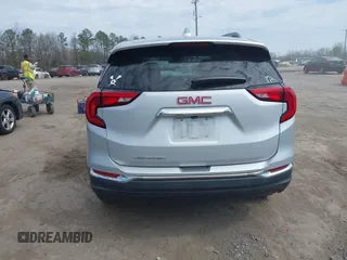 2019 GMC Terrain SLT with VIN 3GKALPEV8KL198121, listed as a IAAI auction lot 41877712 with 95,974 mi miles. Bid and sale history available at carsss.com. Image 16.