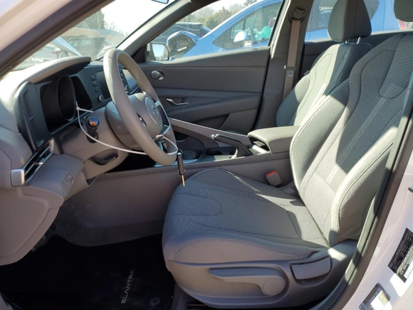 2021 Hyundai Elantra SE with VIN 5NPLL4AG6MH038185, listed as a Copart auction lot 46758205 with 82,248 mi miles and Salvage Title. Bid and sale history available at carsss.com. Image 7.
