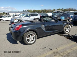 2000 Toyota MR2 z VIN JTDFR320XY0020489, wystawiony jako Copart lot #75920154 z przebiegiem Nie podano mil oraz Szkody całkowita. Historia ofert i sprzedaży dostępna na DreamBid. Obrazek 3.