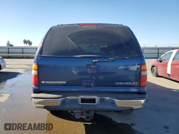 2002 Chevrolet Suburban LS with VIN 3GNEC16T72G259529, listed as a Copart auction lot 88312185 with 120,604 mi miles and Salvage Title. Bid and sale history available at carsss.com. Image 6.
