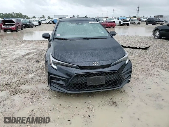 2023 Toyota Corolla SE with VIN JTDS4MCE4P3514602, listed as a Copart auction lot 50750075 with 45,624 mi miles and Salvage Title. Bid and sale history available at DreamBid. Image 11.