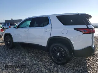 2022 Chevrolet Traverse LS with VIN 1GNEVLKWXNJ107625, listed as a Copart auction lot 42544375 with 46,280 mi miles and Salvage Title. Bid and sale history available at carsss.com. Image 2.