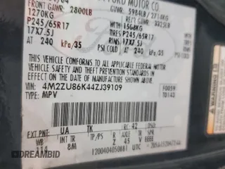 2004 Mercury Mountaineer Convenience z VIN 4M2ZU86K44ZJ39109, wystawiony jako Copart lot #70077964 z przebiegiem 188 706 mil mil oraz Nie do naprawy • Non repairable. Historia ofert i sprzedaży dostępna na DreamBid. Obrazek 13.