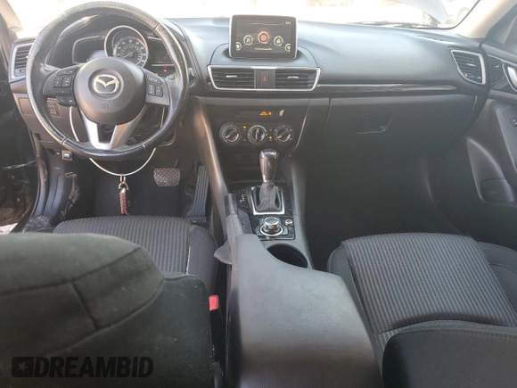 2016 Mazda 3 i Touring with VIN JM1BM1L73G1283042, listed as a Copart auction lot 61417685 with 71,876 mi miles and Salvage title. Bid and sale history available at DreamBid. Image 8.