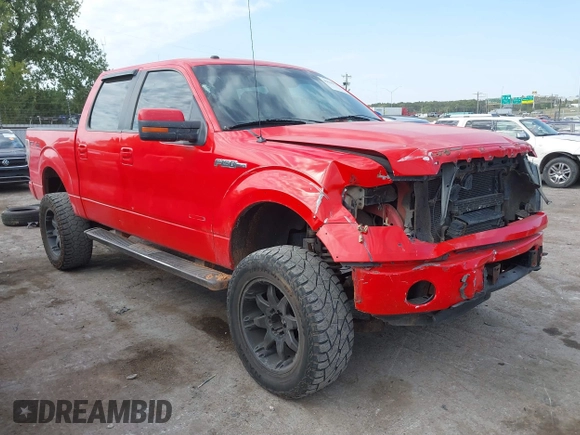 2011 Ford F-150 XLT with VIN 1FTFW1ET3BFC64671, listed as a IAAI auction lot 40610978 with 161,997 mi miles. Bid and sale history available at carsss.com. Image 1.