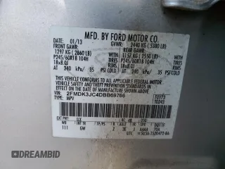2013 Ford Edge SEL with VIN 2FMDK3JC4DBB69766, listed as a Copart auction lot 84397994 with 155,197 mi miles and Clean Title. Bid and sale history available at carsss.com. Image 13.