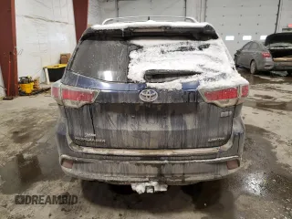 2016 Toyota Highlander Hybrid Limited with VIN 5TDDCRFH2GS020400, listed as a Copart auction lot 43941735 with 111,161 mi miles and Salvage Title. Bid and sale history available at carsss.com. Image 6.
