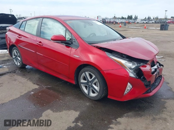 2016 Toyota Prius Four with VIN JTDKARFU0G3525279, listed as a IAAI auction lot 41836304 with 66,703 mi miles. Bid and sale history available at carsss.com. Image 1.