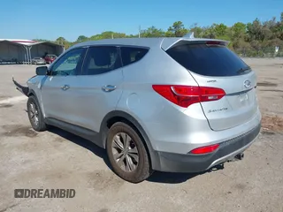 2014 Hyundai Santa Fe Sport with VIN 5XYZU3LB8EG126876, listed as a IAAI auction lot 41897147 with 93,516 mi miles. Bid and sale history available at carsss.com. Image 3.