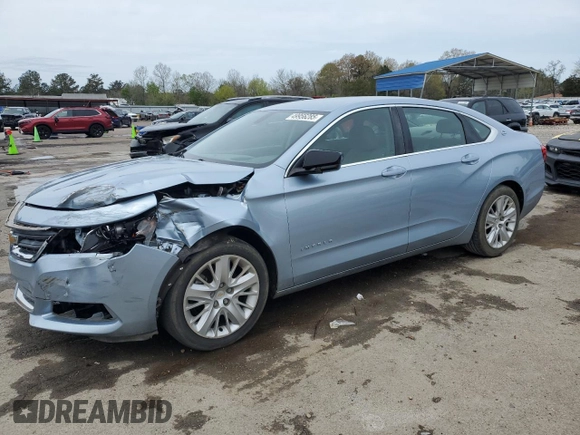 2014 Chevrolet Impala LS z VIN 1G11Y5SL9EU113858, wystawiony jako Copart lot #49956285 z przebiegiem 80 612 mil mil oraz Szkoda całkowita • Salvage title. Historia ofert i sprzedaży dostępna na DreamBid. Obrazek 1.