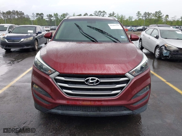 2018 Hyundai Tucson SEL with VIN KM8J33A46JU641609, listed as a IAAI auction lot 41985516 with 94,872 mi miles. Bid and sale history available at carsss.com. Image 12.