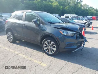 2017 Buick Encore Preferred z VIN KL4CJESBXHB129041, wystawiony jako IAAI lot #42507494 z przebiegiem 77 511 mil mil oraz . Historia ofert i sprzedaży dostępna na DreamBid. Obrazek 1.