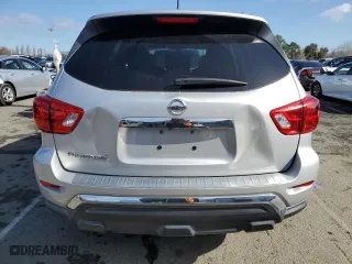 2017 Nissan Pathfinder SV with VIN 5N1DR2MN5HC646262, listed as a Copart auction lot 45595615 with 158,504 mi miles and Salvage Title. Bid and sale history available at carsss.com. Image 6.