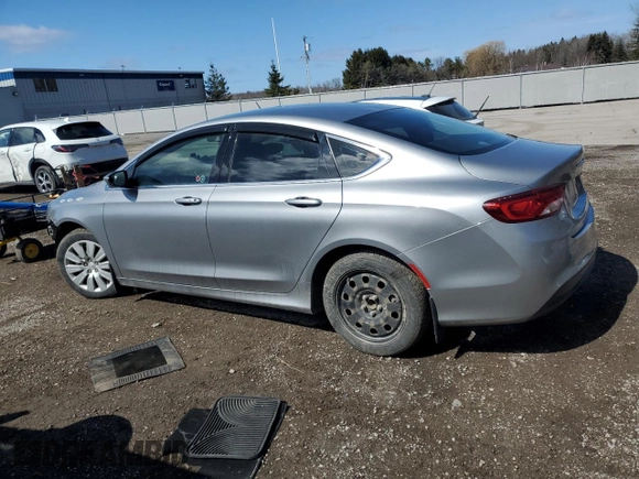 2016 Chrysler 200 LX with VIN 1C3CCCFB0GN114368, listed as a Copart auction lot 49909185 with 168,931 mi miles and Salvage Title. Bid and sale history available at carsss.com. Image 2.