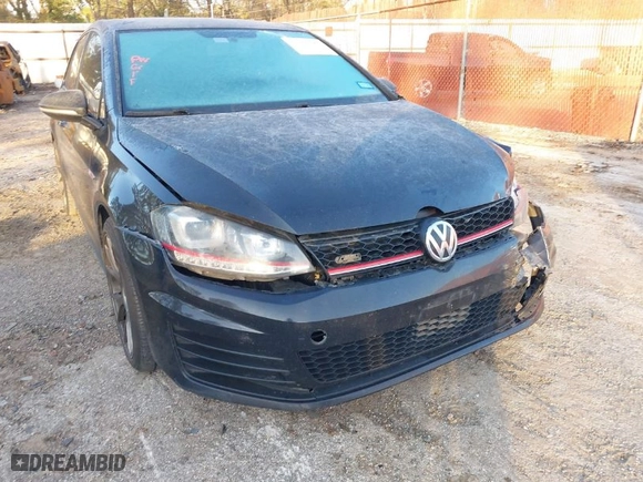 2017 Volkswagen Golf GTI S with VIN 3VW5T7AUXHM004876, listed as a IAAI auction lot 41260685 with NaN miles. Bid and sale history available at carsss.com. Image 17.