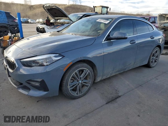 2020 BMW 2 Series 228i xDrive with VIN WBA73AK0XL7G13148, listed as a Copart auction lot 50231465 with 48,675 mi miles and Salvage Title. Bid and sale history available at DreamBid. Image 1.