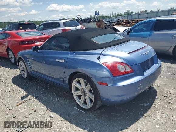 2006 Chrysler Crossfire Limited с VIN 1C3AN65L76X061832, выставлен на аукционе Copart как лот 57773895 с пробегом 107 153 миль миль и Списание • Salvage title. История ставок и продаж доступна на DreamBid. Изображение 2.