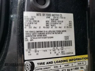 2016 Ford Expedition XLT z VIN 1FMJU1HTXGEF23290, wystawiony jako Copart lot #55207875 z przebiegiem 137 968 mil mil oraz Szkoda całkowita • Salvage title. Historia ofert i sprzedaży dostępna na DreamBid. Obrazek 13.