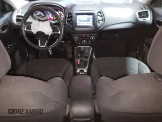2021 Jeep Compass Sport with VIN 3C4NJDAB8MT502564, listed as a Copart auction lot 57710475 with 42,448 mi miles and Clean title. Bid and sale history available at DreamBid. Image 8.