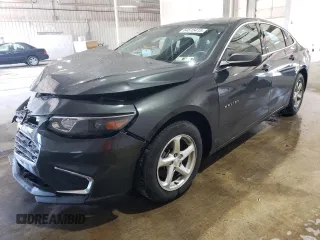 2017 Chevrolet Malibu LS with VIN 1G1ZB5STXHF164279, listed as a Copart auction lot 54515415 with 45,858 mi miles and Salvage Title. Bid and sale history available at carsss.com. Image 1.