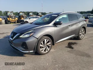 2019 Nissan Murano Platinum with VIN 5N1AZ2MS7KN105685, listed as a Copart auction lot 62491605 with 132,112 mi miles and Salvage title. Bid and sale history available at DreamBid. Image 1.