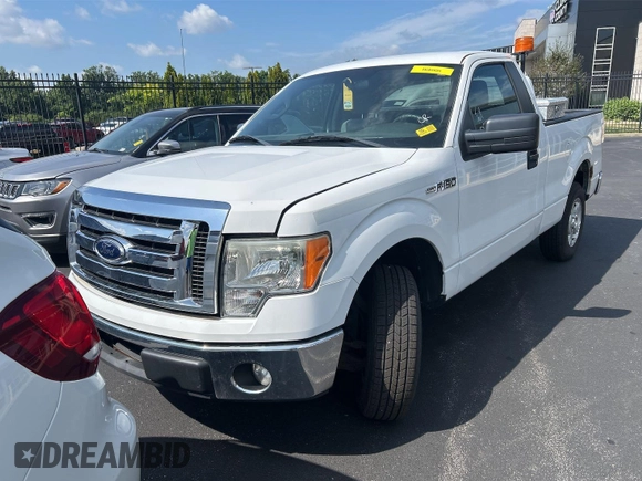 2012 Ford F-150 XL with VIN 1FTMF1CF3CKD99095, listed as a IAAI auction lot 42843914 with 119,380 mi miles and . Bid and sale history available at DreamBid. Image 1.