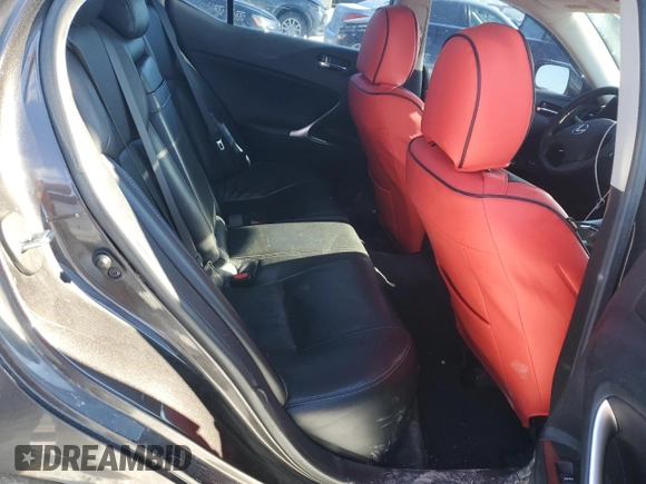2009 Lexus IS 250 with VIN JTHCK262092030580, listed as a Copart auction lot 87712785 with 171,343 mi miles and Salvage Title. Bid and sale history available at DreamBid. Image 10.