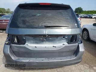 2005 Honda Odyssey EX with VIN 5FNRL38405B409311, listed as a Copart auction lot 55658634 with 189,322 mi miles and Clean Title. Bid and sale history available at carsss.com. Image 6.