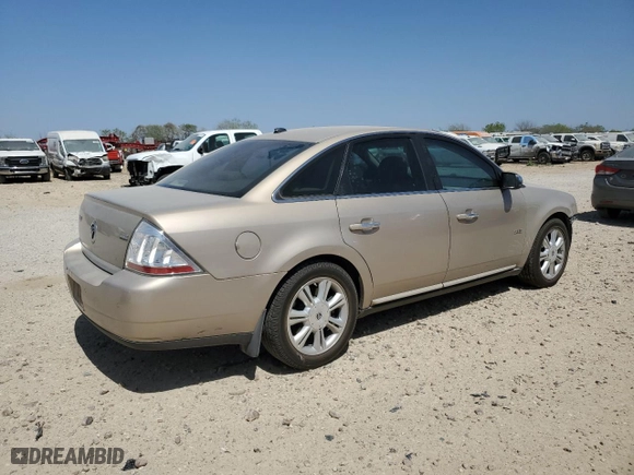 2008 Mercury Sable Premier with VIN 1MEHM42WX8G611803, listed as a Copart auction lot 49438965 with 114,879 mi miles and Salvage Title. Bid and sale history available at carsss.com. Image 3.