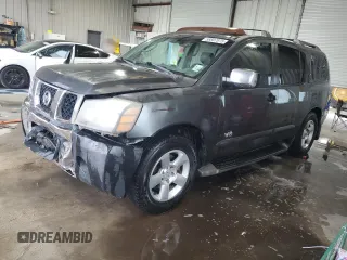 2007 Nissan Armada SE z VIN 5N1BA08A27N700193, wystawiony jako Copart lot #58807975 z przebiegiem 254 318 mil mil oraz Szkoda całkowita • Salvage title. Historia ofert i sprzedaży dostępna na DreamBid. Obrazek 1.