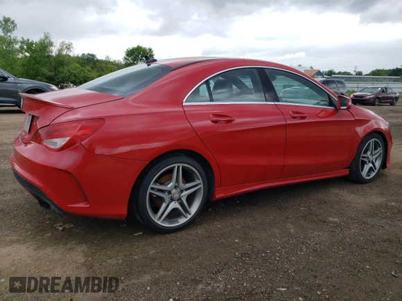 2014 Mercedes-Benz CLA 250 with VIN WDDSJ4EB7EN043189, listed as a Copart auction lot 61179265 with 152,180 mi miles and Clean title. Bid and sale history available at DreamBid. Image 3.