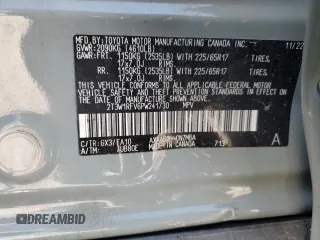 2023 Toyota RAV4 XLE with VIN 2T3W1RFV6PW241730, listed as a Copart auction lot 50530285 with 29,117 mi miles and Salvage Title. Bid and sale history available at carsss.com. Image 15.