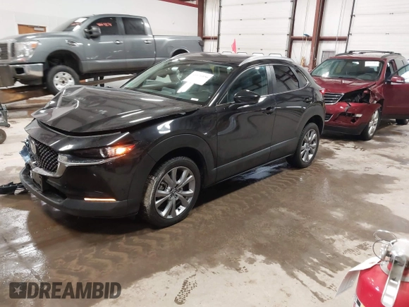 2022 Mazda CX-30 2.5 S Select Package with VIN 3MVDMBBL8NM430516, listed as a IAAI auction lot 41676856 with 36,450 mi miles. Bid and sale history available at carsss.com. Image 2.