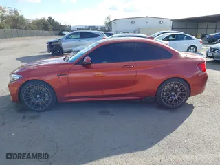 2019 BMW M2 Competition with VIN WBS2U7C55K7D34172, listed as a IAAI auction lot 41430700 with 43,232 mi miles. Bid and sale history available at carsss.com. Image 14.