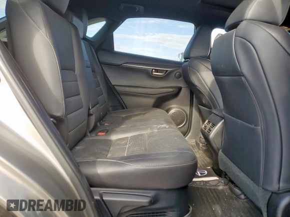 2017 Lexus NX 200t with VIN JTJYARBZ5H2078545, listed as a Copart auction lot 61661435 with 65,404 mi miles and Salvage title. Bid and sale history available at DreamBid. Image 11.