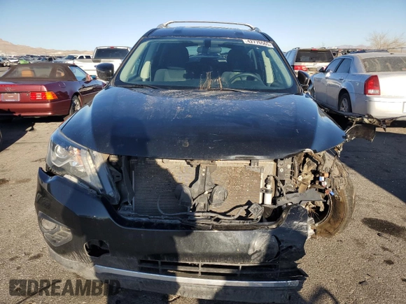 2020 Nissan Pathfinder S with VIN 5N1DR2AM2LC639287, listed as a Copart auction lot 42776565 with 97,626 mi miles and Salvage Title. Bid and sale history available at carsss.com. Image 5.