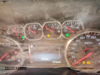 2014 GMC Sierra 1500 SLT with VIN 3GTU2VEC2EG447850, listed as a Copart auction lot 42920195 with 163,696 mi miles and Salvage Title. Bid and sale history available at DreamBid. Image 9.