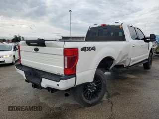 2022 Ford F-250 XL with VIN 1FT7W2BN5NEG23402, listed as a Copart auction lot 59352125 with 41,262 mi miles and Salvage title. Bid and sale history available at DreamBid. Image 3.