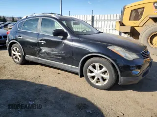 2009 Infiniti EX Journey with VIN JNKAJ09E59M900316, listed as a Copart auction lot 79528024 with 78,447 mi miles and Salvage Title. Bid and sale history available at DreamBid. Image 4.