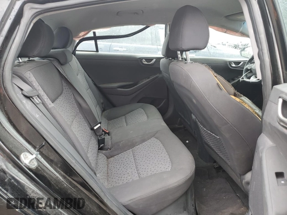 2019 Hyundai Ioniq Blue with VIN KMHC65LC7KU137684, listed as a Copart auction lot 58597025 with 53,010 mi miles and Salvage title. Bid and sale history available at DreamBid. Image 10.