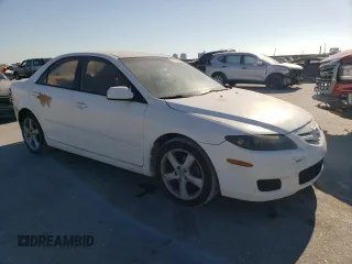 2007 Mazda 6 S Sport VE with VIN 1YVHP80D675M05061, listed as a Copart auction lot 77869424 with 126,292 mi miles and Clean Title. Bid and sale history available at DreamBid. Image 4.