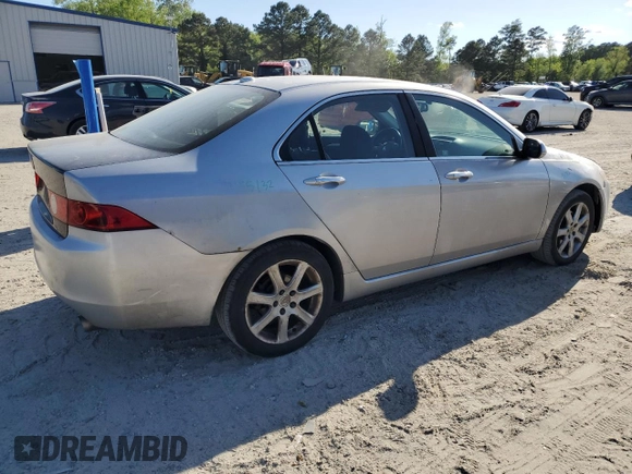 2005 Acura TSX with VIN JH4CL96925C027512, listed as a Copart auction lot 53091435 with 270,594 mi miles and Salvage Title. Bid and sale history available at carsss.com. Image 3.