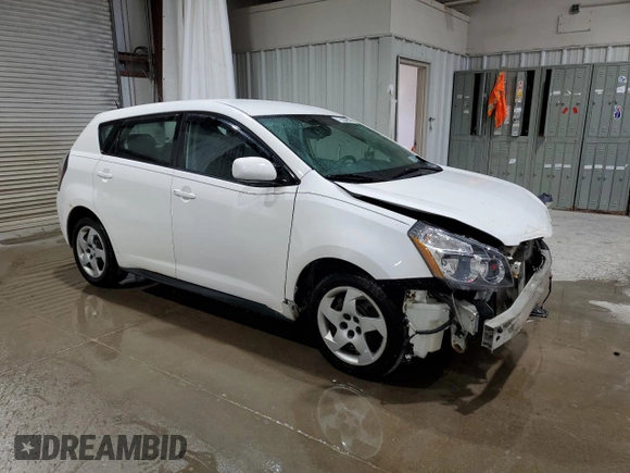 2009 Pontiac Vibe w/1SA with VIN 5Y2SP67829Z430947, listed as a Copart auction lot 77436044 with 123,245 mi miles and Non Repairable. Bid and sale history available at carsss.com. Image 4.