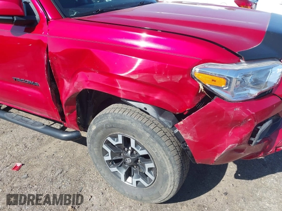 2022 Toyota Tacoma SR with VIN 3TYAX5GN3NT041035, listed as a IAAI auction lot 41975885 with 25,619 mi miles and . Bid and sale history available at DreamBid. Image 6.
