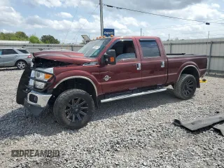 2016 Ford F-250 Lariat with VIN 1FT7W2BT9GEB47916, listed as a Copart auction lot 51651515 with 90,567 mi miles and Salvage title. Bid and sale history available at DreamBid. Image 1.