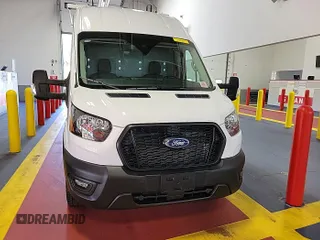 2023 Ford Transit Cargo with VIN 1FTBR1X83PKC09442, listed as a IAAI auction lot 42900649 with 4,332 mi miles and . Bid and sale history available at DreamBid. Image 5.