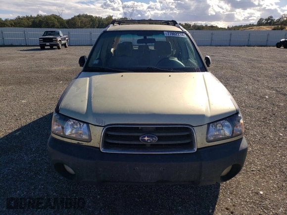 2003 Subaru Forester X with VIN JF1SG63643H749063, listed as a Copart auction lot 77862214 with 155,077 mi miles and Salvage Title. Bid and sale history available at carsss.com. Image 5.