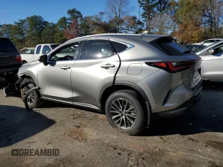 2025 Lexus NX with VIN 2T2GDCAZ3SC020412, listed as a Copart auction lot 81530414 with 0 mi miles and Salvage Title. Bid and sale history available at carsss.com. Image 2.